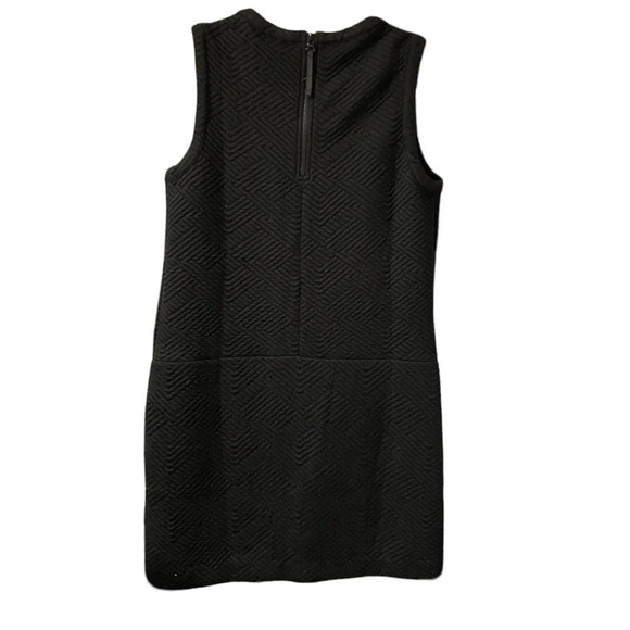 CYNTHIA ROWLEY QUILTED BLACK SHIFT DRESS - Picture 2 of 5